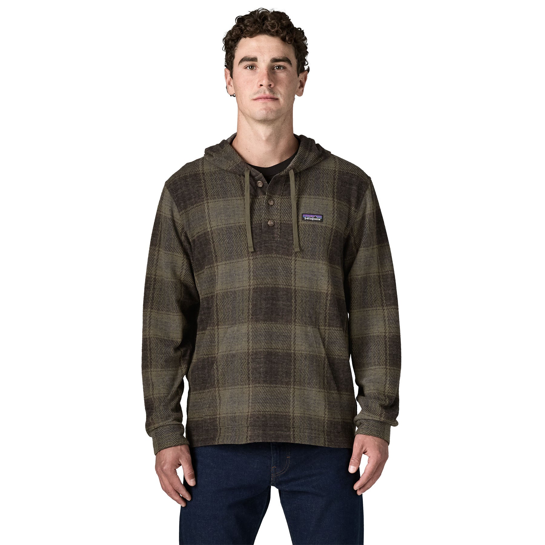 Men's Stretch Fjord Flannel Pullover Hoody
