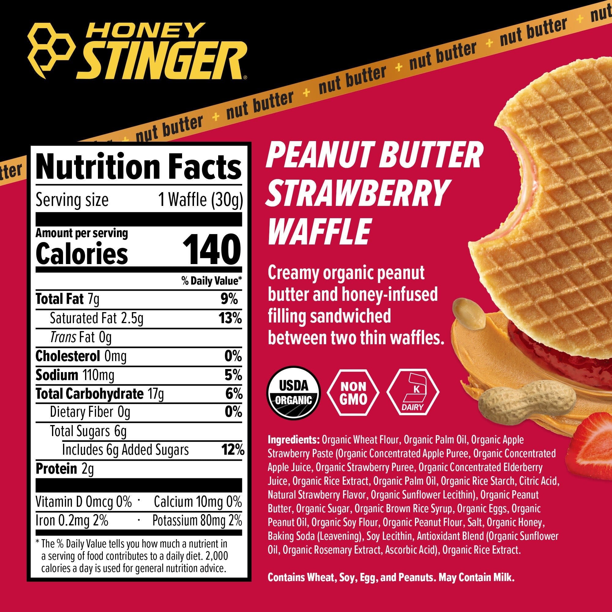 Honey Stinger Peanut Butter Waffle
