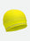 HyperNight Reflective Ponytail Beanie - Hi Vis Yellow Geo Print