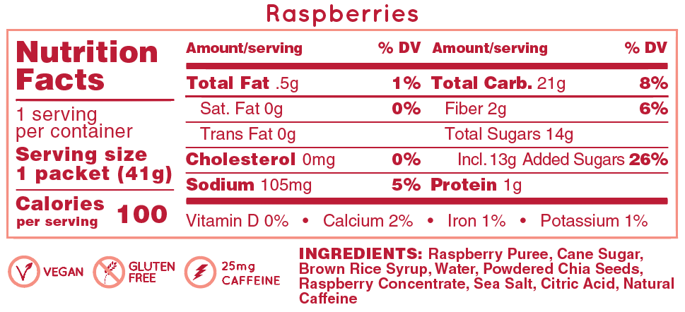 Huma Energy Gel Original - Strawberries