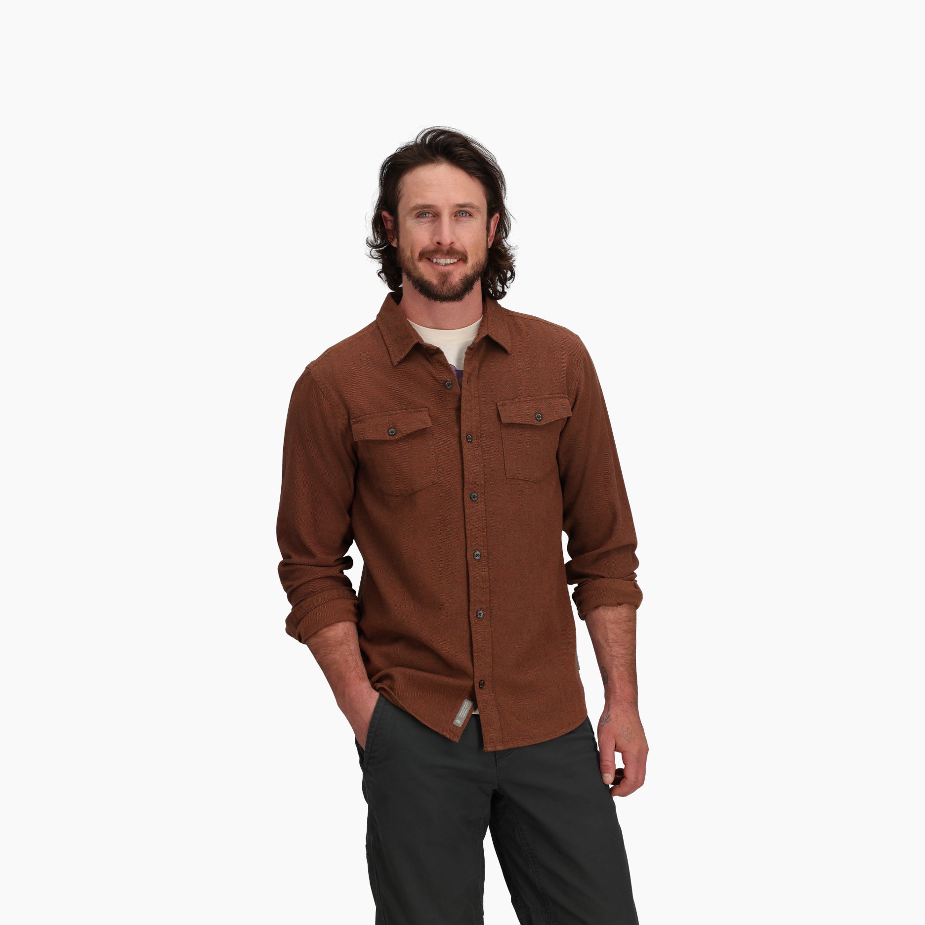 Men's Bristol Organic Cotton Twill Shirt