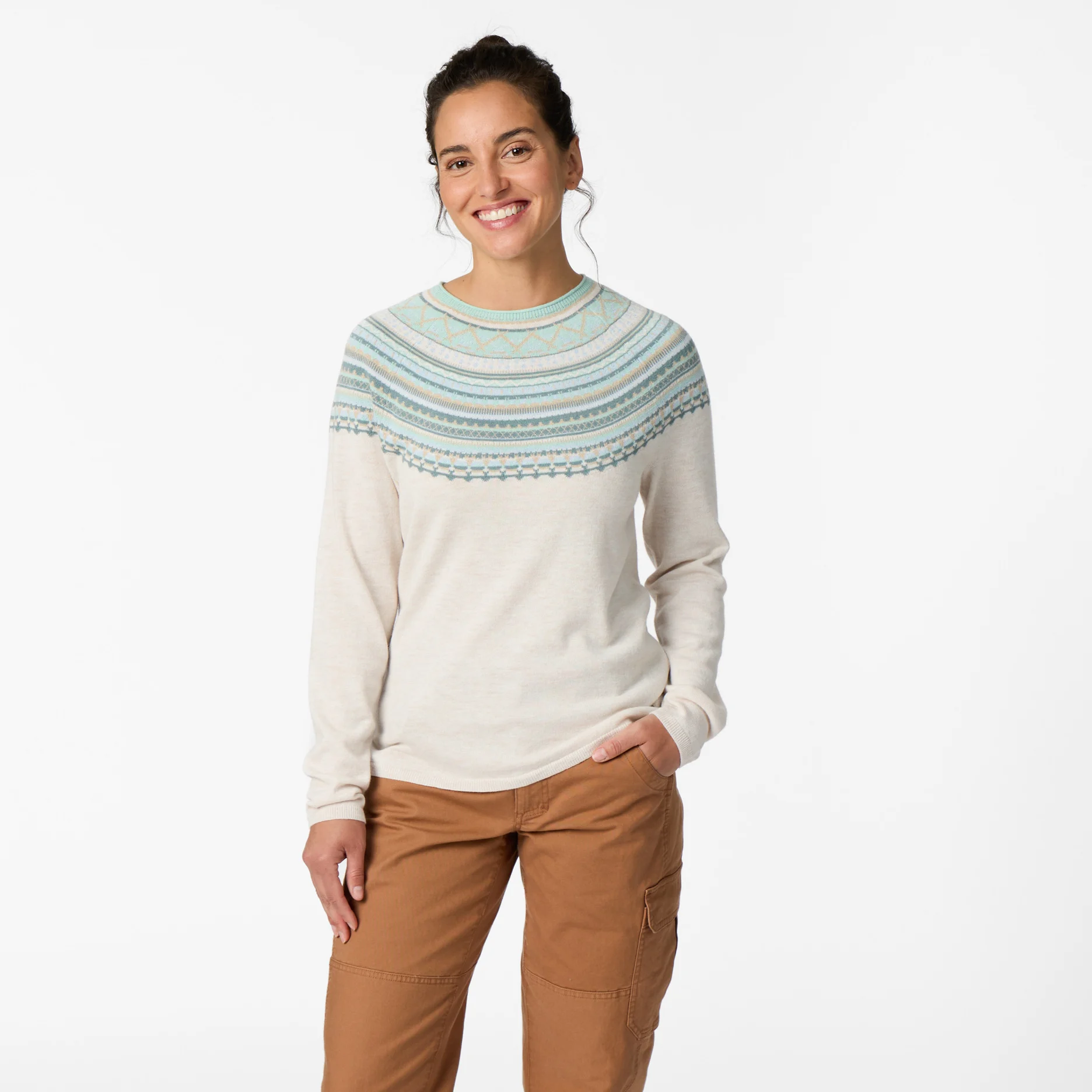 Women's Westlands Fairisle Crew
