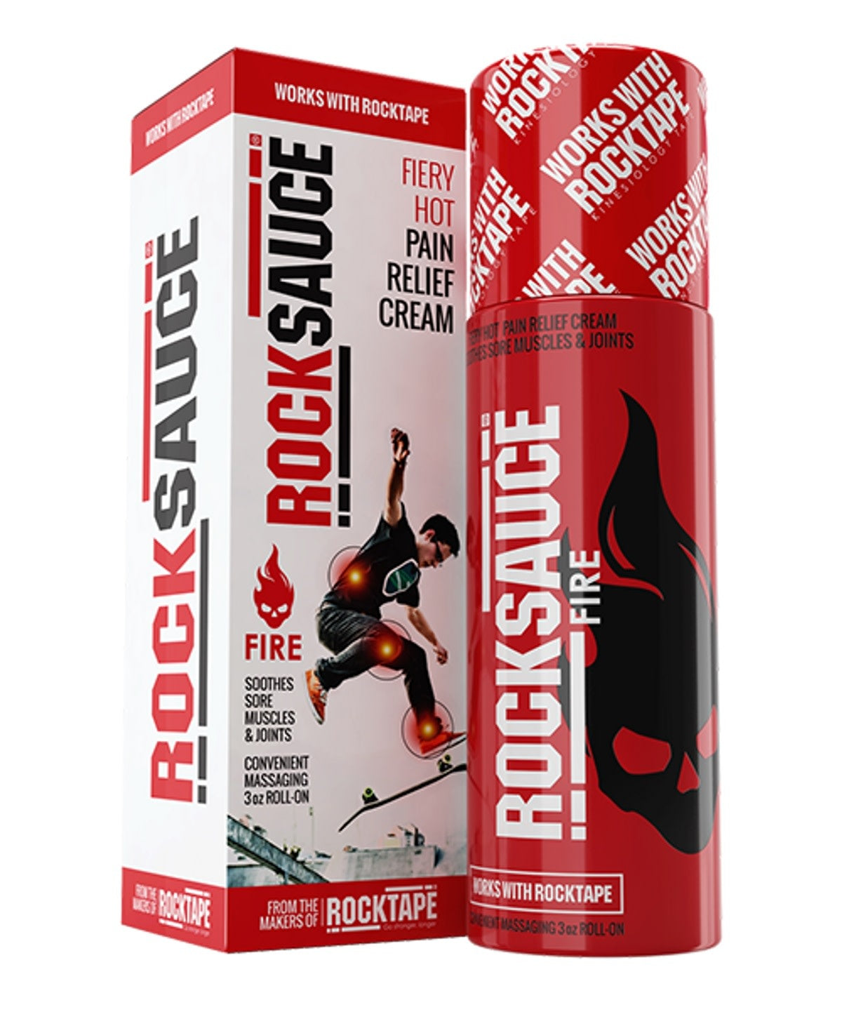 Rocksauce Fire Roll-on 3oz
