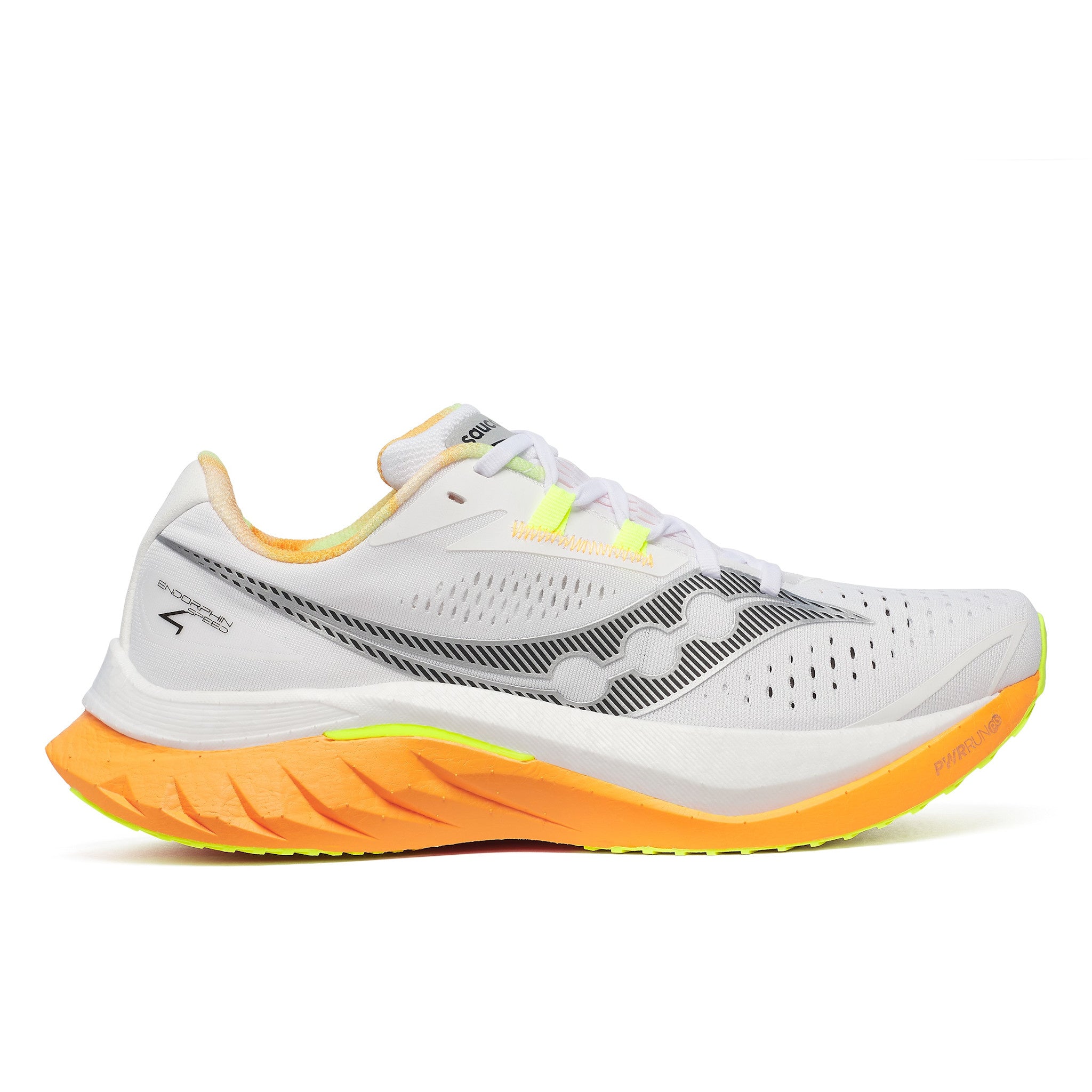 Men's Endorphin Speed 4 - White/ViziOrange