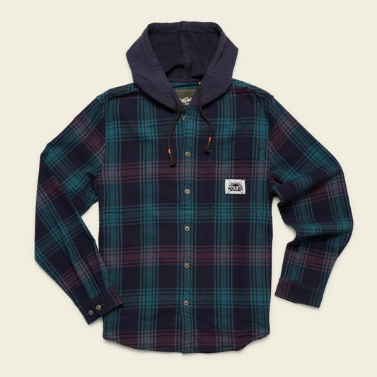 Men's Salvo Hooded Blanket Flannel