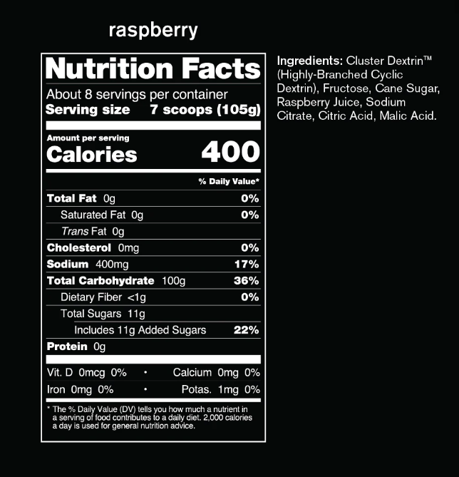Skratch Super High-Carb Sport Drink Mix 840g 8-Serving Resealable Bag