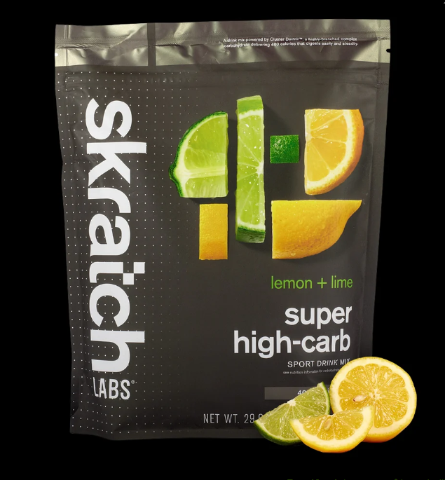Skratch Super High-Carb Sport Drink Mix 840g 8-Serving Resealable Bag