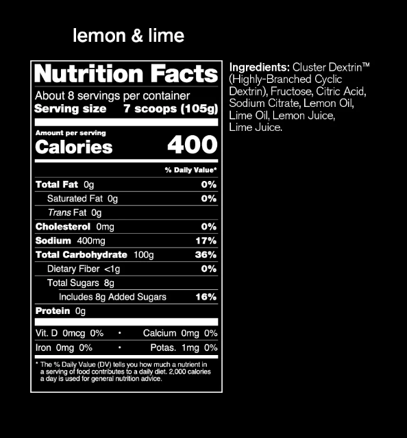 Skratch Super High-Carb Sport Drink Mix 840g 8-Serving Resealable Bag
