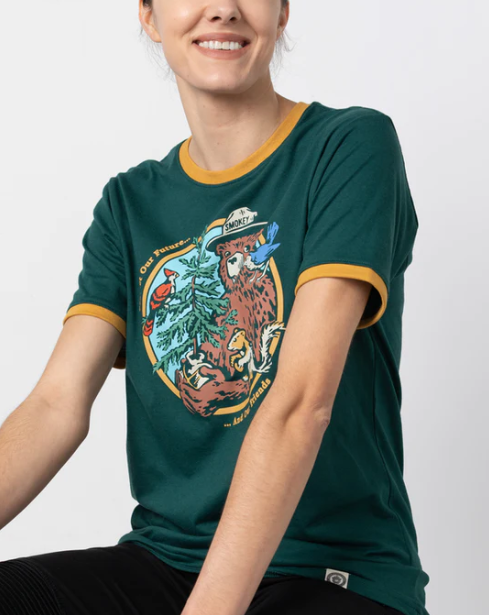 Smokey's Friends Ringer Tee