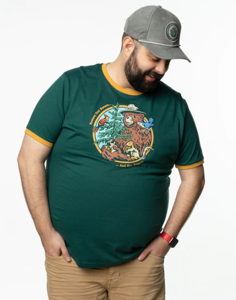 Smokey's Friends Ringer Tee