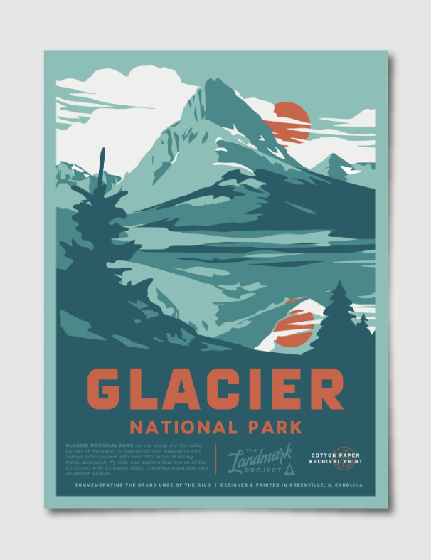 National Park Poster 18x24 - Grand Canyon South Rim