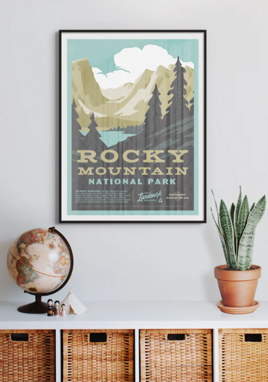 National Park Poster 18x24 - Grand Canyon South Rim