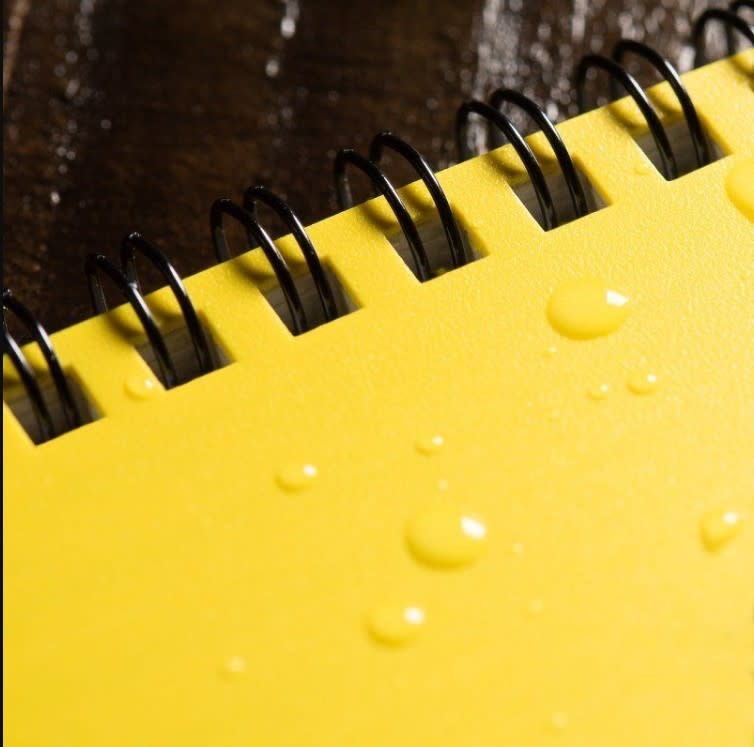 Rite in the Rain Top Spiral Notebook 4" x 6" - Yellow