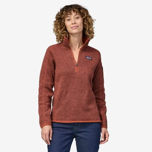 Women's Better Sweater 1/4 Zip - Steam Blue STME