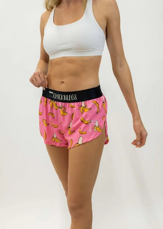 Women's 1.5" Split Shorts - Traffic Cones