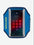 Super 5K Armband - Deep Blue/Safety Yellow