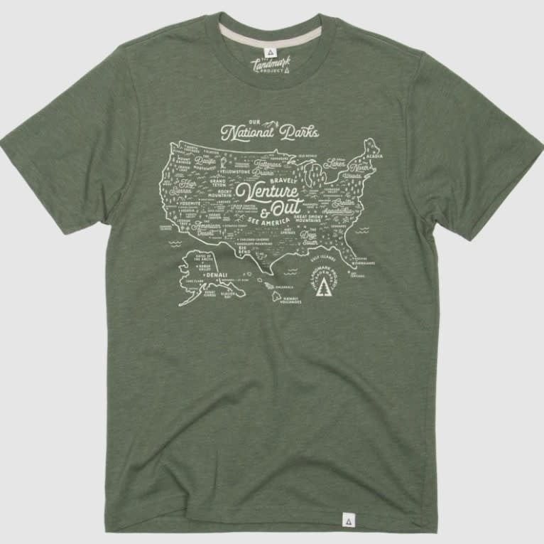 NPS Map Tee