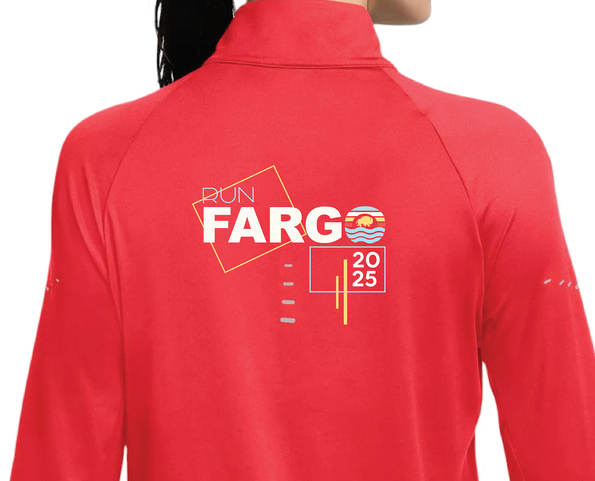 Women's Run Fargo 1/4 Zip 2025