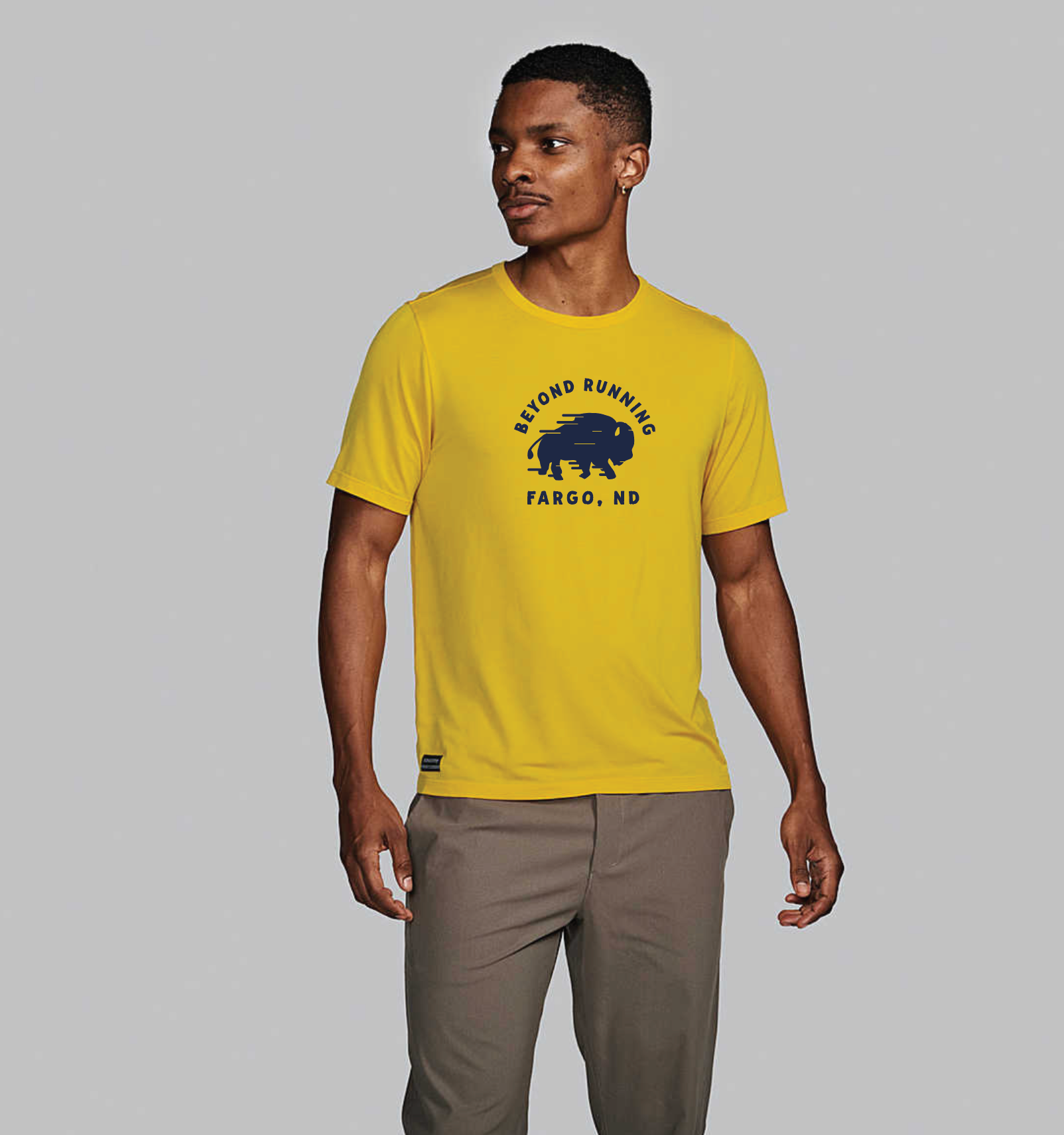 Men's Gusty Bison Stopwatch Short Sleeve