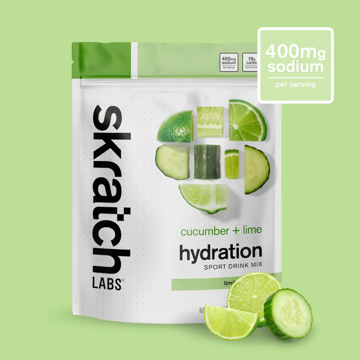 Skratch Sport Hydration Mix 20 Serving Resealable Bag