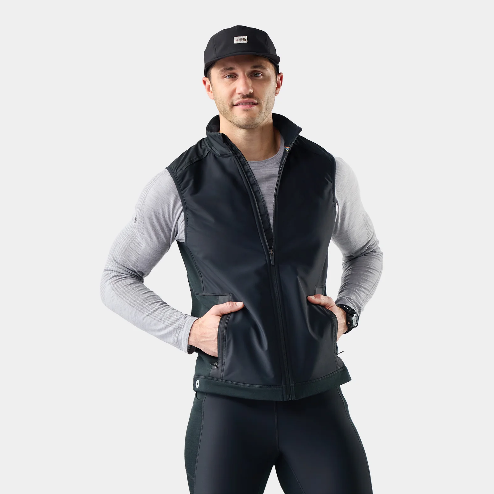 Men's Active Fleece Wind Insulated Vest