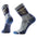 Men's Hike Light Cushion Bison Crew Socks