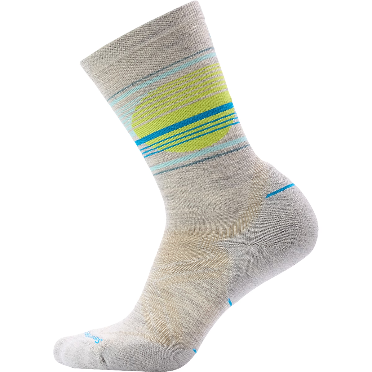 Women's Run Cold Weather Targeted Cushion Glow Track Crew Socks