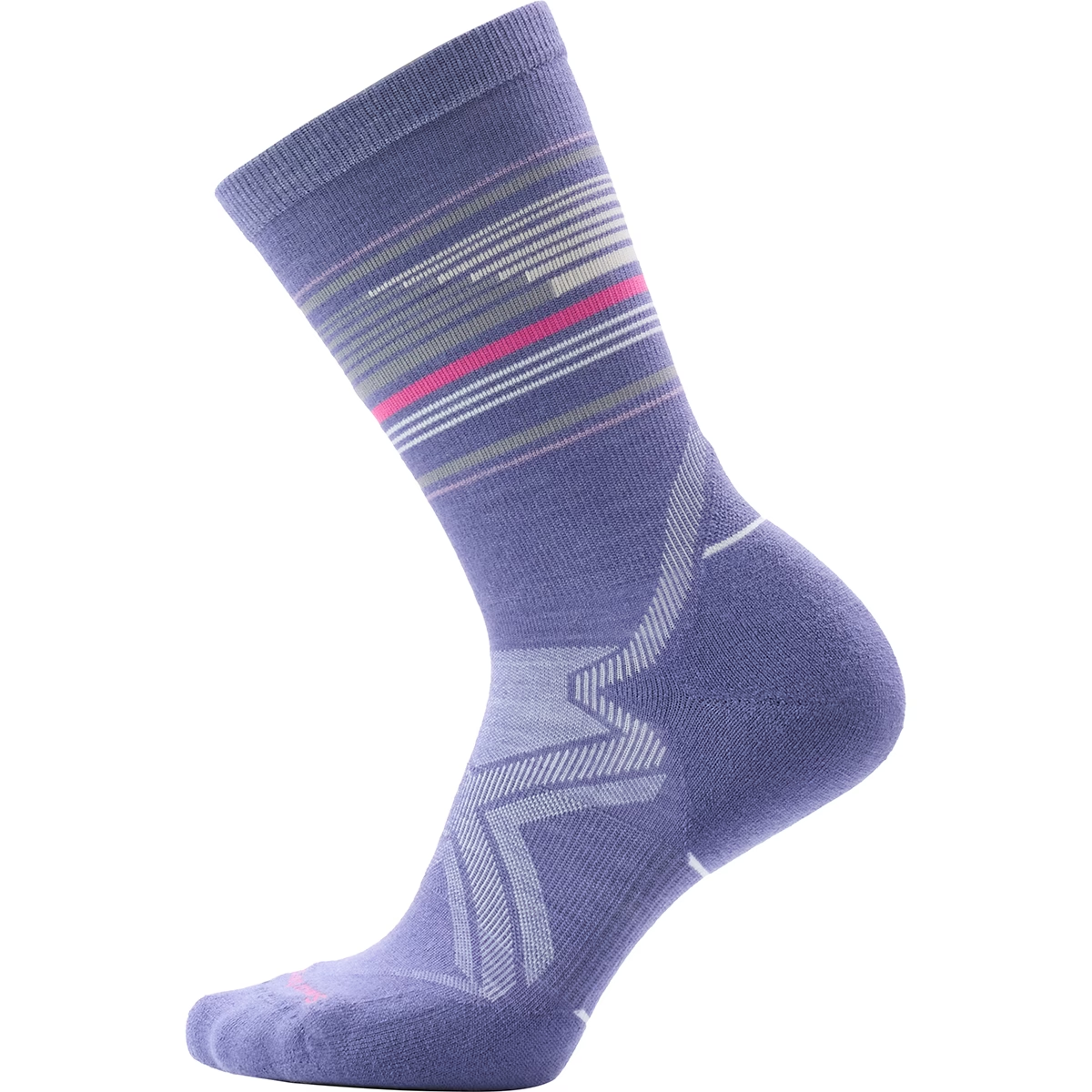 Women's Run Cold Weather Targeted Cushion Glow Track Crew Socks