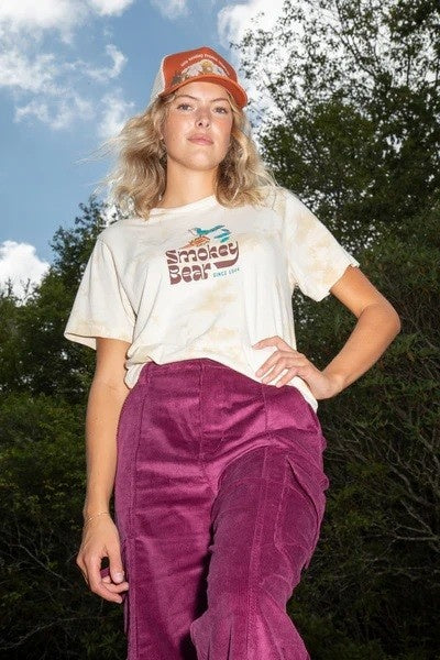Smokey's Band Vintage Dyed Short Sleeve Tee
