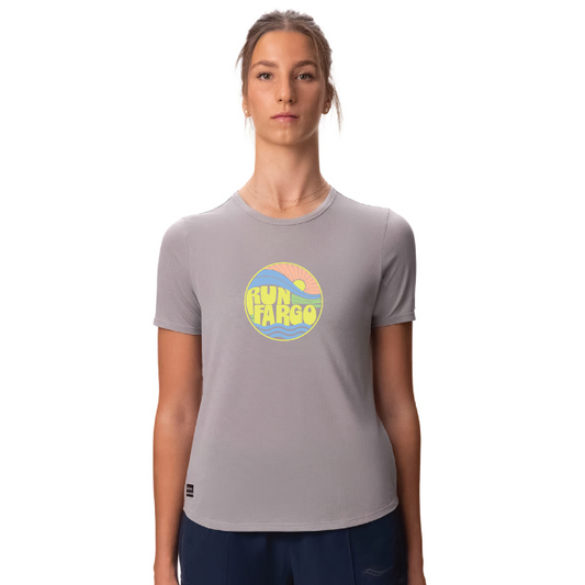 Women's Sunny Groove Stopwatch Short Sleeve