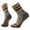 Men's Hike Light Cushion Striped Mid Crew Socks