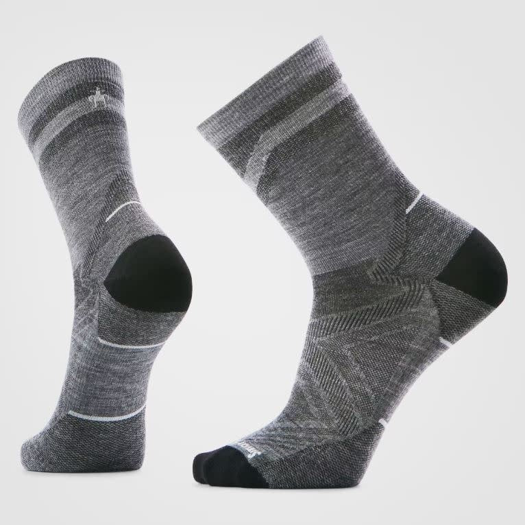 Men's Run Zero Cushion Mid Crew Pattern Socks