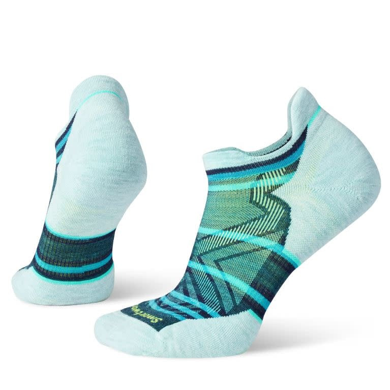 Women's Run Targeted Cushion Stripe Low Ankle Socks