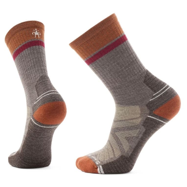 Men's Hike Light Cushion Winding Trail Crew Socks
