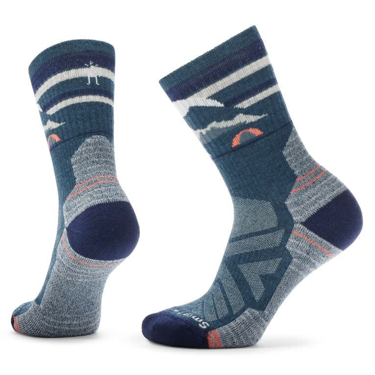 Women's Hike Light Cushion Mountain Moon Crew Socks