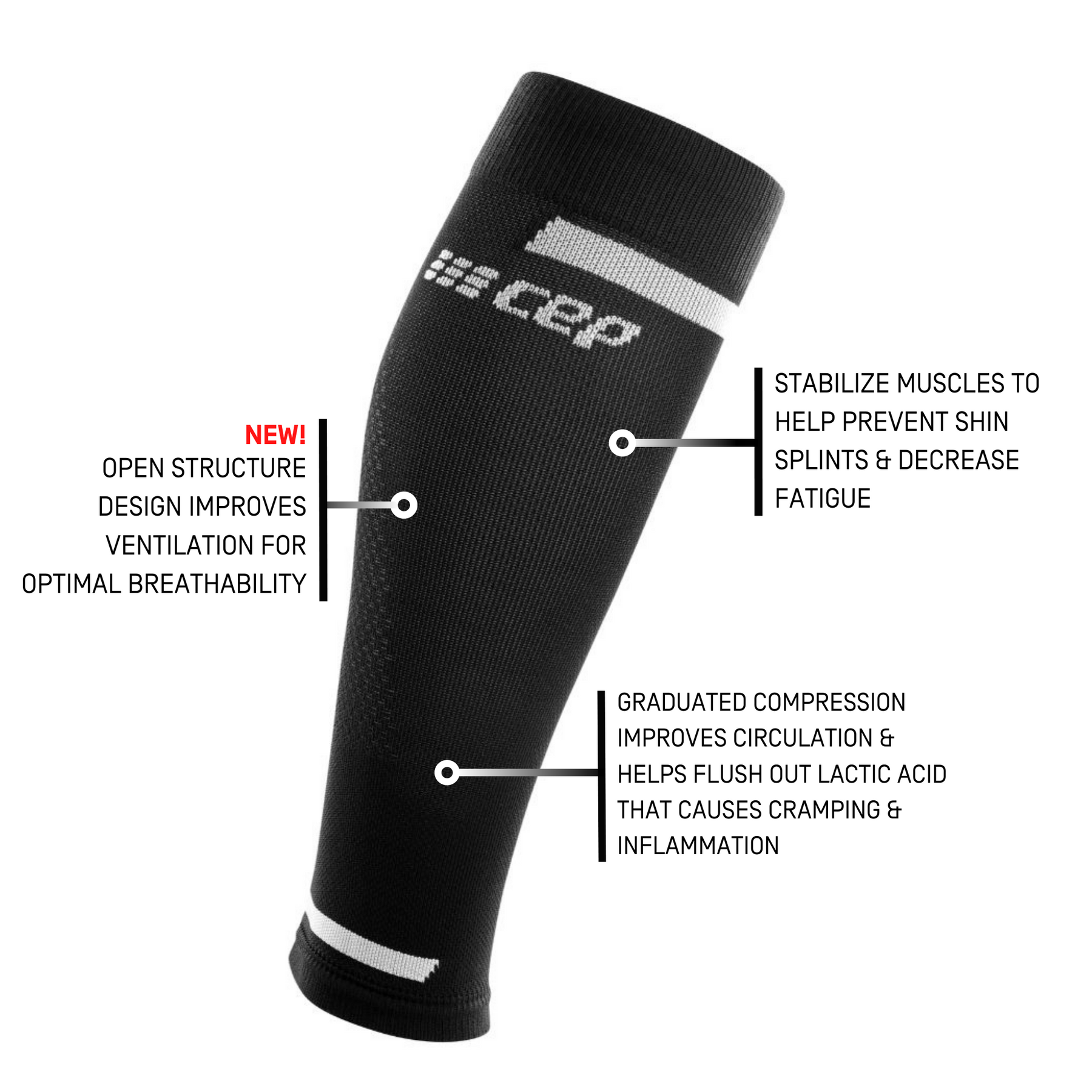 CEP Men's Run Calf Sleeves 4.0