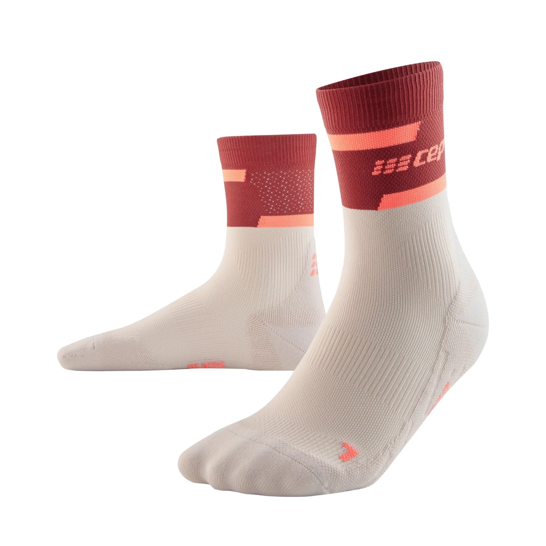 CEP Women's Run Compression Mid Cut Socks 4.0