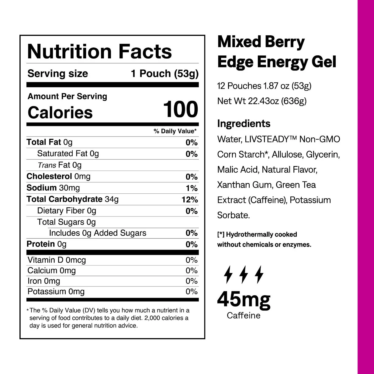 UCAN Edge Energy + Caffeine