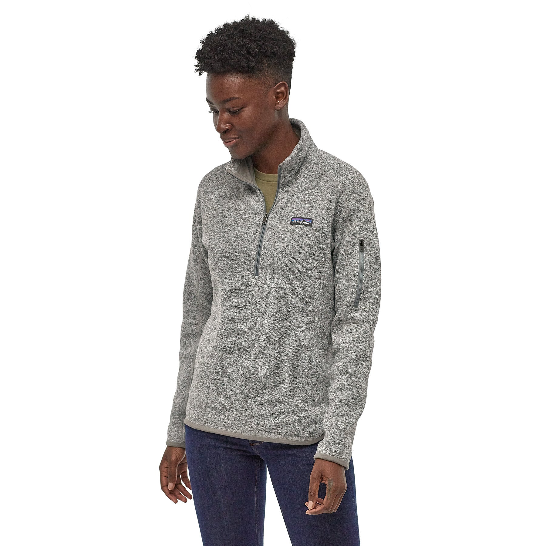 Women's Better Sweater 1/4 Zip - Steam Blue STME