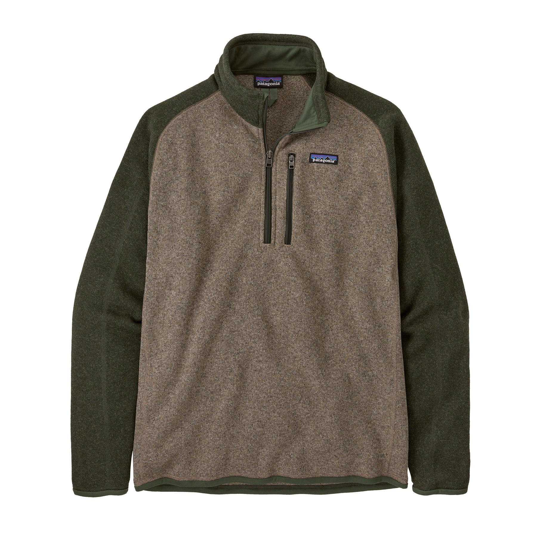 Men's Better Sweater 1/4 Zip - Woven Together Dried Vanilla WNVA