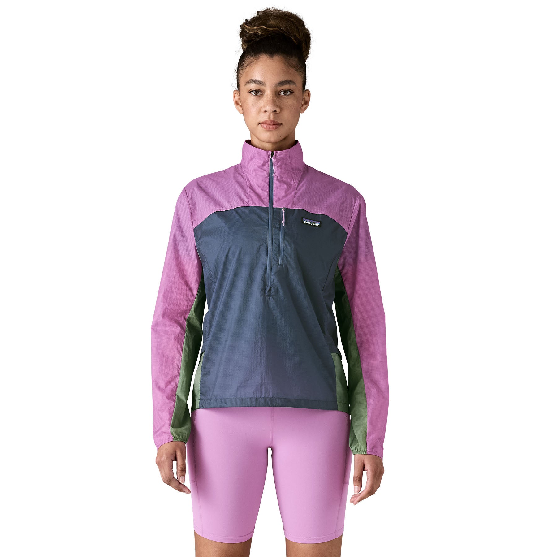 Women's Houdini Stash 1/2 Zip P/O - Wetland Blue Solstice Purple WBPU