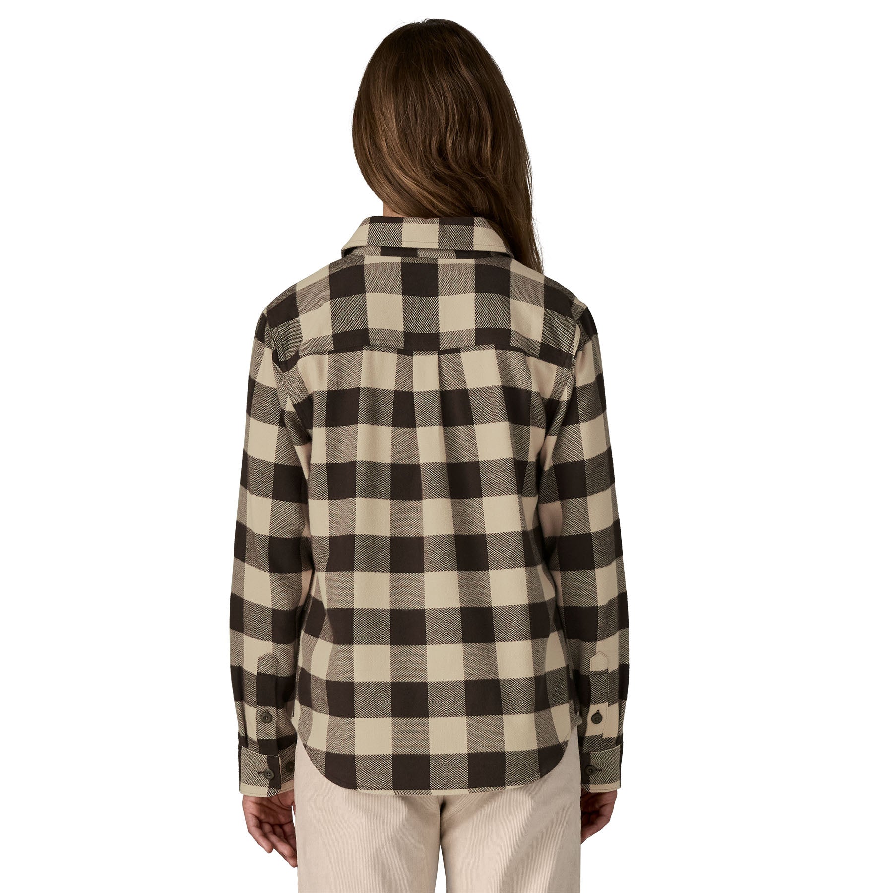 Women's Fjord Flannel Shirt - Sunrise Ridge Natural SRNL