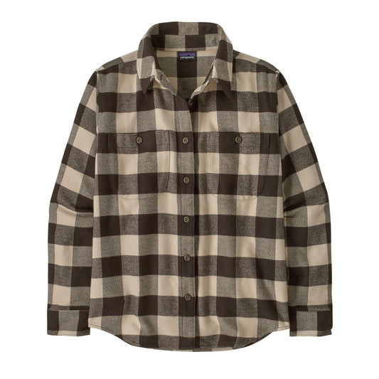 Women's Fjord Flannel Shirt - Sunrise Ridge Natural SRNL