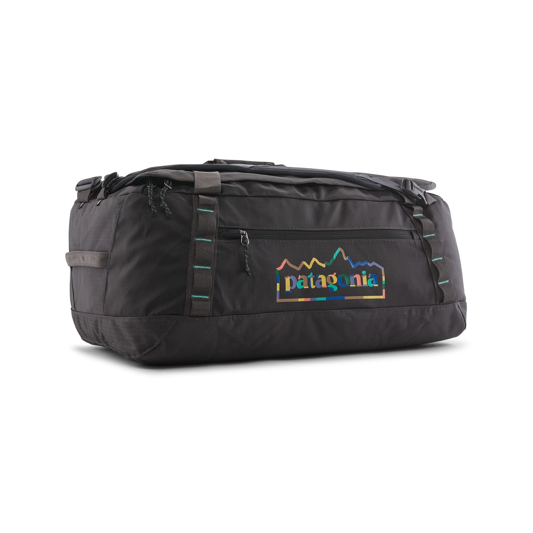 Black Hole Matte Duffel 55L - Wild Waterline Sleet Green WWSL