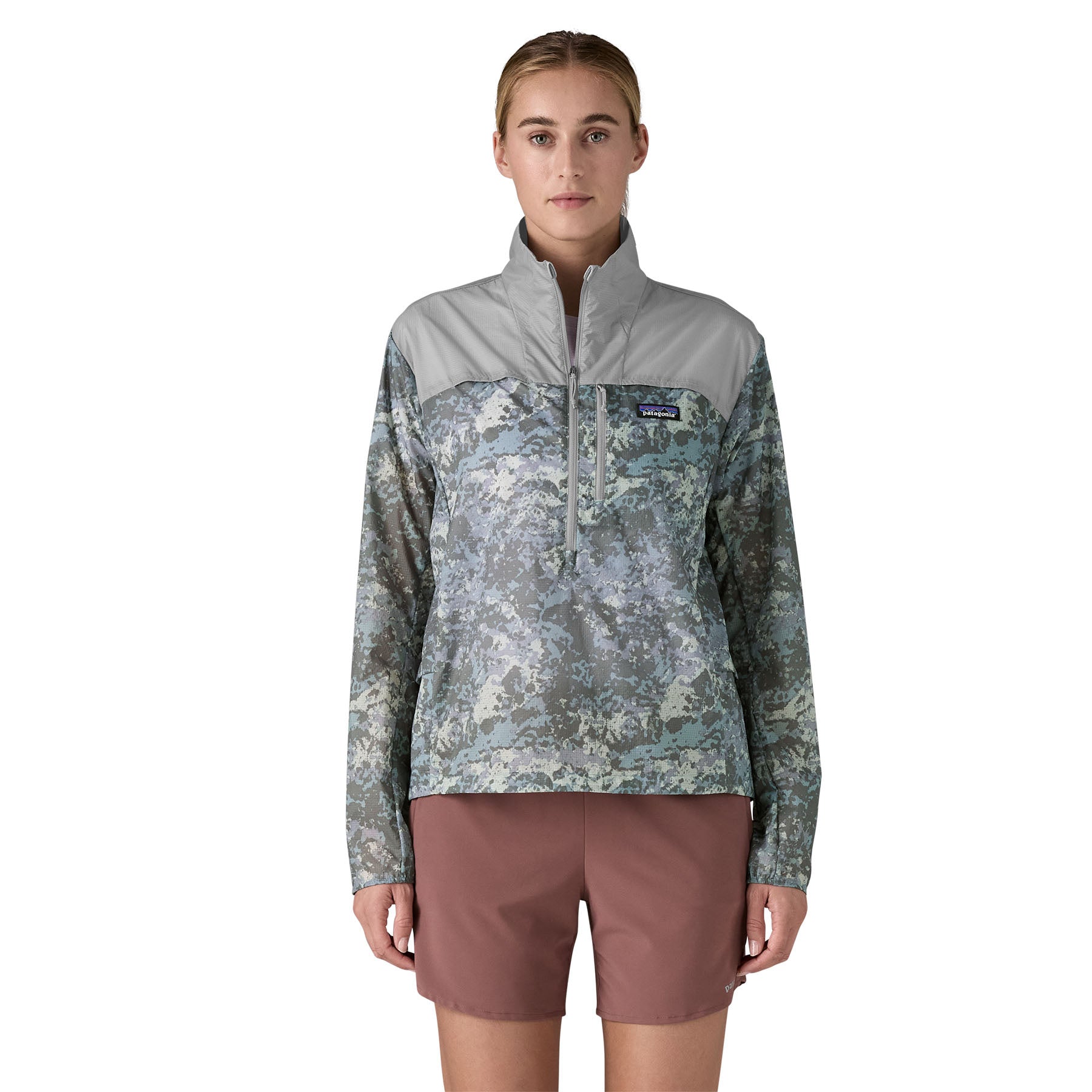 Women's Houdini Stash 1/2 Zip P/O - Wetland Blue Solstice Purple WBPU