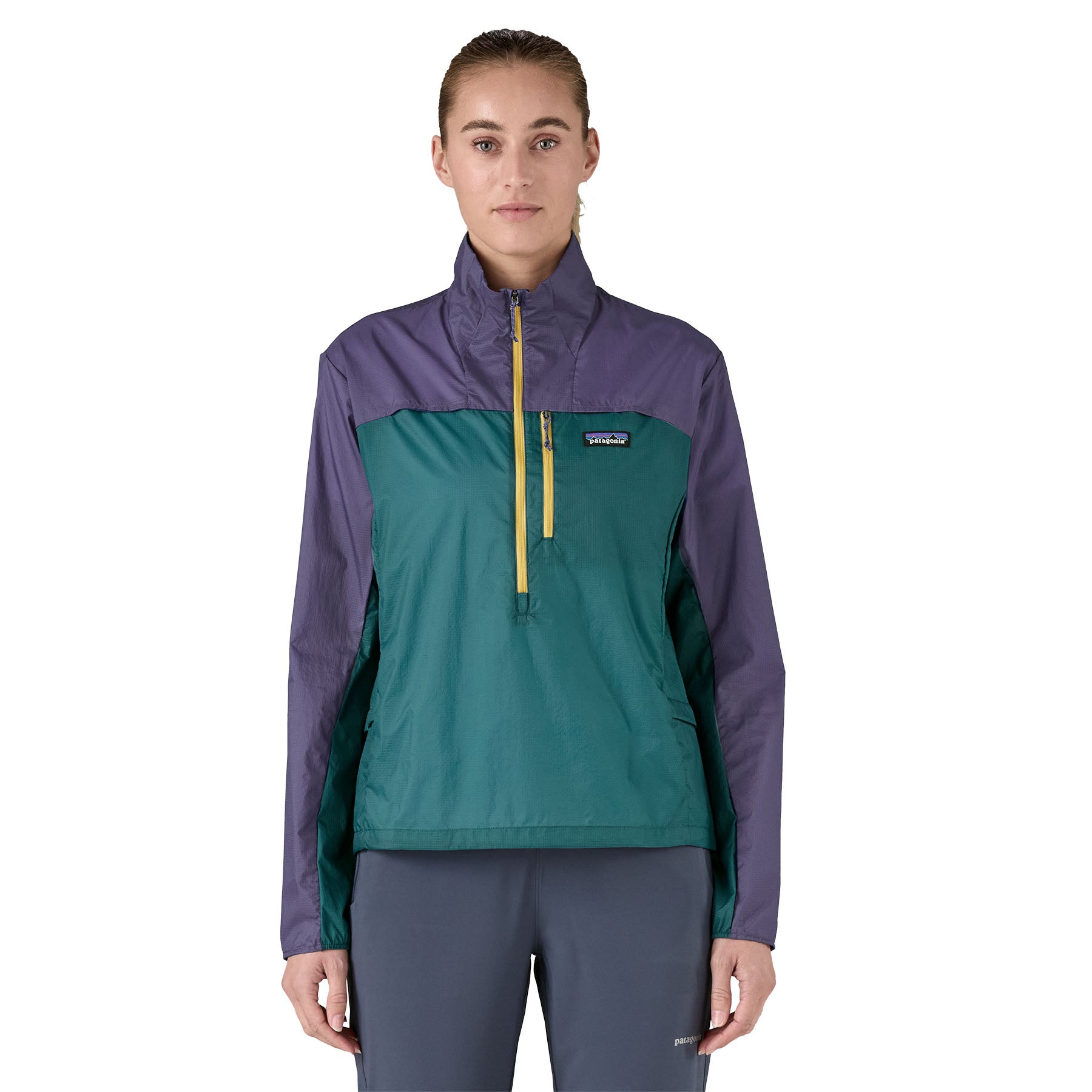 Women's Houdini Stash 1/2 Zip P/O - Wetland Blue Solstice Purple WBPU