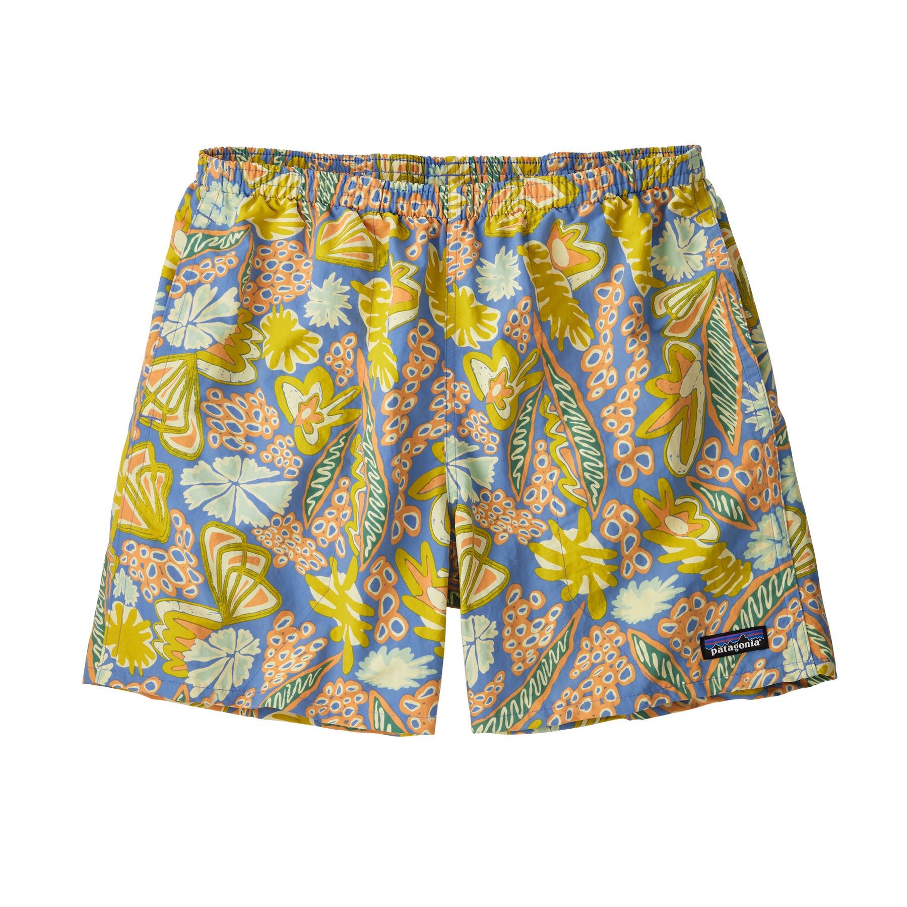 Men's Baggies Shorts 5" - Wrasse Polinator Orange WRPO