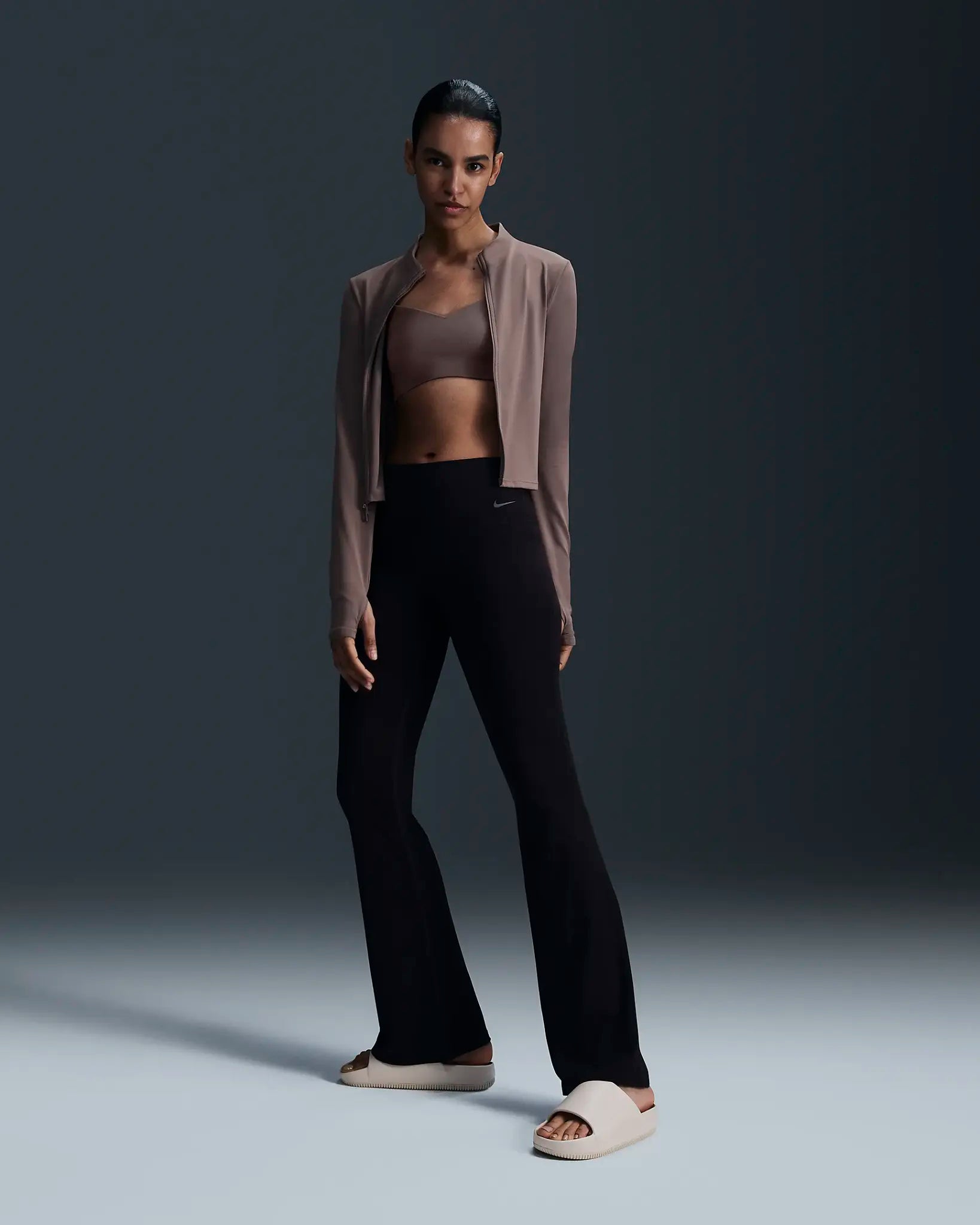 Women's Zenvy High-Waisted Flared Leggings