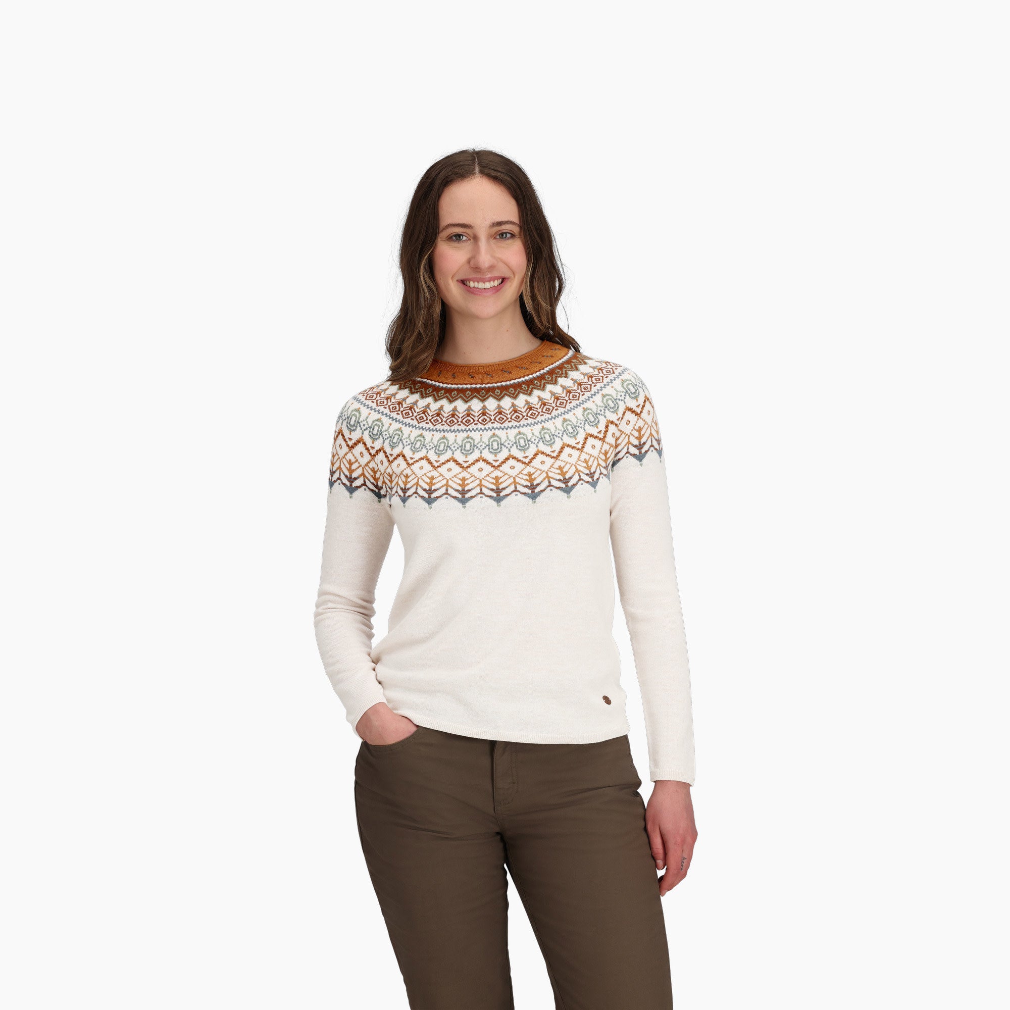 Women's Westlands Fairisle Crew