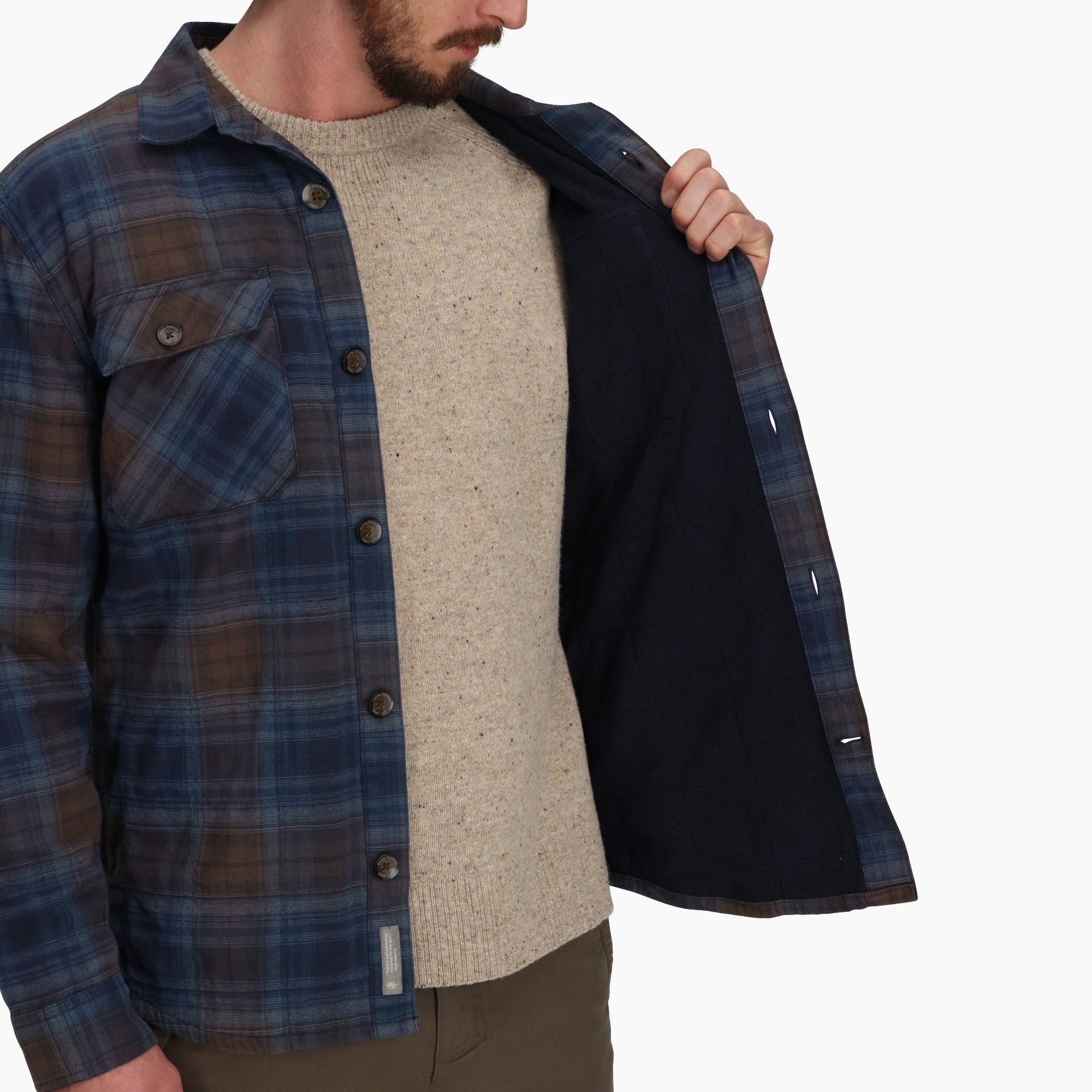 Men's Snowcap Lined Flannel